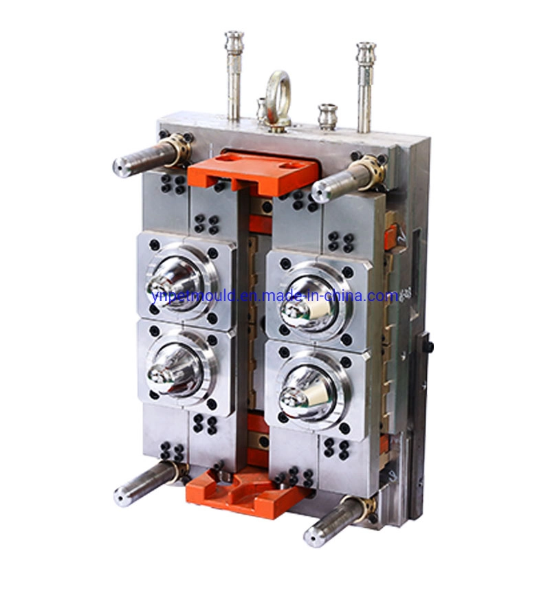 4cavity Hot Runner Pet Injection Plastic Jar Preform Mould