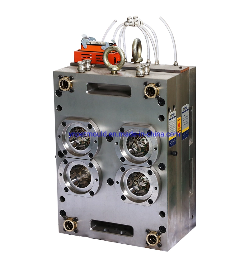 4cavity Hot Runner Pet Injection Plastic Jar Preform Mould