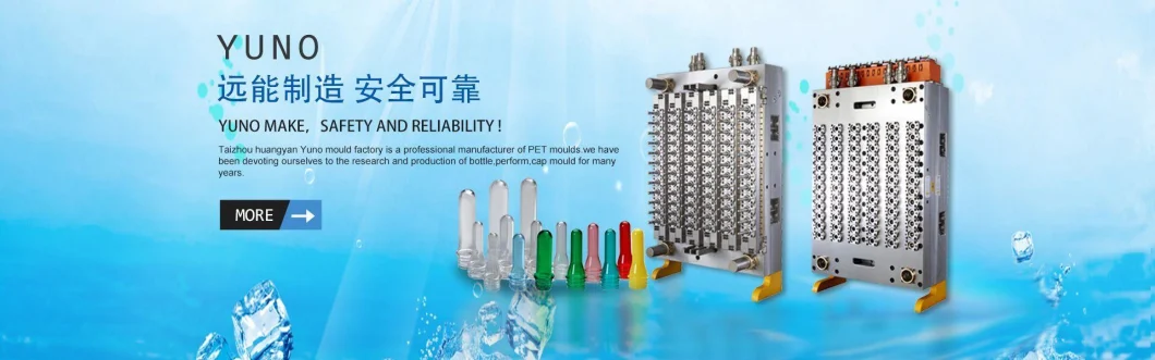 4cavity Hot Runner Pet Injection Plastic Jar Preform Mould