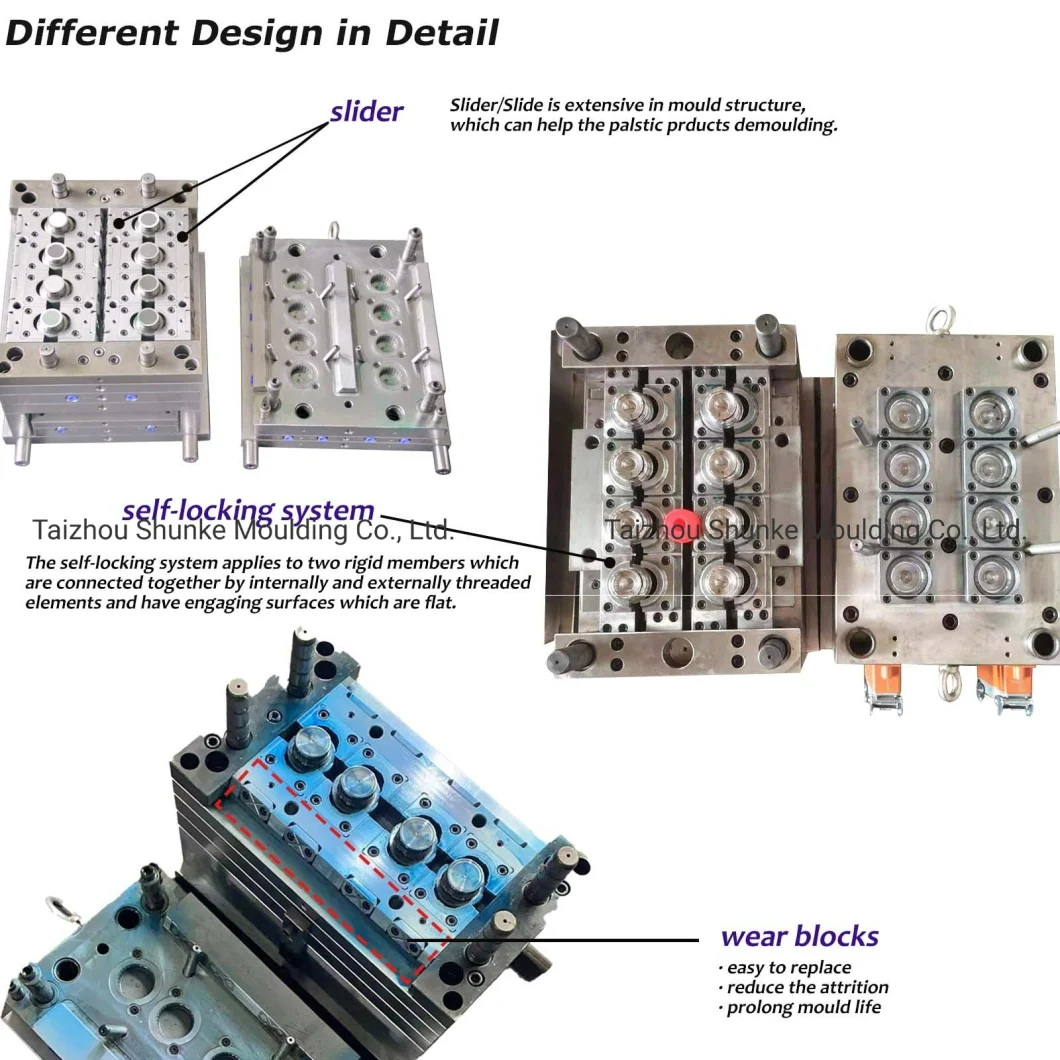 Plastic Injection Cap Mould Engine Oil/Edible Oil/Detergent/Hand Sanitizer/Alcohol/Beverage Cap Mould